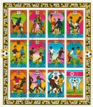 Stamps North Korea -  Historia de la Copa Mundial de Fútbol 