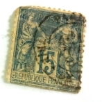 Stamps France -  poste 15