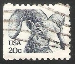 Sellos del Mundo : America : Estados_Unidos : Bighorn Sheep (Ovis canadensis)
