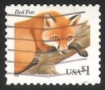 Stamps United States -  Red Fox