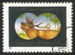 Stamps Hungary -  Red Deer (Cervus elaphus)
