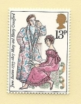 Stamps United Kingdom -  Literatura - Personajes de obras de Jane Austen