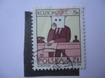 Stamps Poland -  Signo del Zodiaco.