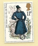Stamps United Kingdom -  Literatura - Personajes de obras de Jane Austen