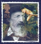 Stamps : Europe : Gibraltar :  personage