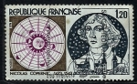 Stamps France -  Nicolas Copernico
