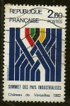Stamps France -  cumbre de paises no aliñados