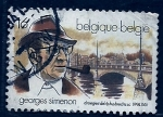 Stamps : Europe : Belgium :  Georges Simenon