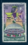 Stamps Tunisia -  pais de congresos