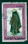 Stamps Tunisia -  trages regionales