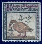Stamps : Africa : Tunisia :  pato salvage