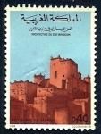 Stamps Morocco -  arquetectura sur de Marruecos