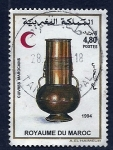 Stamps Morocco -  tinaja cobre