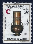 Sellos de Africa - Marruecos -  tinaja cobre