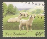 Stamps New Zealand -  Domestic Sheep
