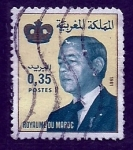 Stamps Morocco -    Hassan  II