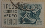 Stamps Mexico -  puebla danza de la media luna