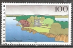 Stamps Germany -  Paisajes.Río Havel, Berlín.