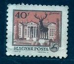 Stamps Hungary -  monumento