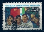 Stamps : Africa : Madagascar :  vuelo cosmico internacional