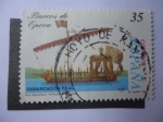 Stamps Spain -  Ed:3540 - Embarcación Real - Barcos de Epoca.