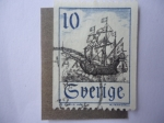 Stamps : Europe : Sweden :  S/Suecia 738
