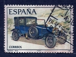 Stamps Spain -  coche hepoca 1914
