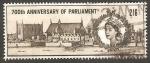 Stamps United Kingdom -  400 - 700 Anivº de El Parlamento