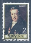 Stamps Spain -  autoretrato