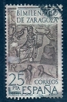 Stamps Spain -  I I mileño de Zaragoza
