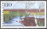 Stamps Germany -  Paisajes.Páramos del norte de Alemania.