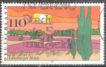 Stamps Germany -  Paisajes. Luneburg Heath.
