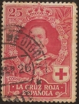 Stamps Europe - Spain -  La Cruz Roja Española. Alfonso XIII 1926  25 cts