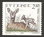 Stamps Sweden -  Radjur Capreolus capreolus