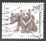 Stamps Sweden -  Brunbjorn Ursus arctos