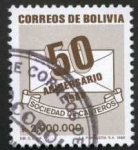 Sellos del Mundo : America : Bolivia : 50 Aniversario sociedad de cateros