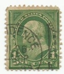Stamps : America : United_States :  Benjamin Franklin