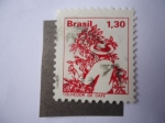 Stamps Brazil -  Colhedor dse cafe
