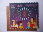 Sellos de Europa - Portugal -  Fiestas Populares.