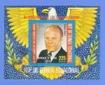 Stamps Equatorial Guinea -  bi centenario de los ESTADOS UNIDOS   GERALD R.FORD