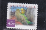 Stamps Australia -  AVES-PERIQUITOS