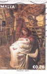 Stamps : Europe : Malta :  NAVIDAD