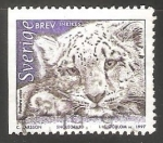 Sellos de Europa - Suecia -  Snow Leopard (Panthera uncia) 