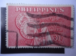 Stamps Philippines -  100 TH Anniversary 1859-1959 - Ateneo de Manila.