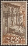 Stamps Spain -  Real Monasterio de Samos  1960 5 ptas