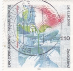Stamps Germany -  EXPO 2000 HANNOVER