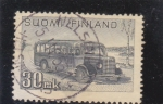 Stamps Finland -  AUTOCAR