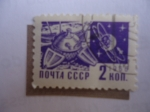 Stamps Russia -  Sonda Espacial 