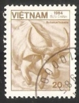 Sellos de Asia - Vietnam -  Bubalus bubatis