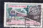 Stamps : Africa : Republic_of_the_Congo :  TRAVESIA DE MAYOMBE